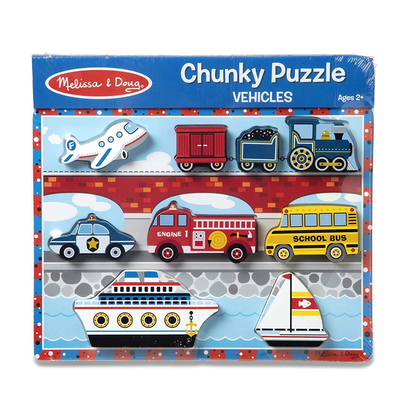 Chunky Puzzle Vehicles - Krazy Caterpillar 