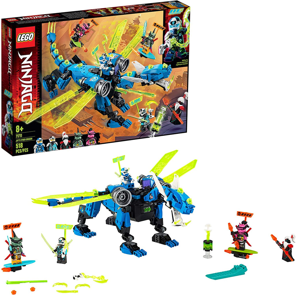 LEGO NINJAGO Jay’s Cyber Dragon, 71711