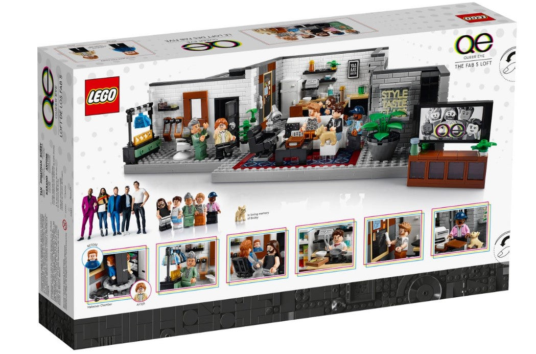 Queer Eye – The Fab 5 Loft: Icons 10291 - 974 PCS | LEGO