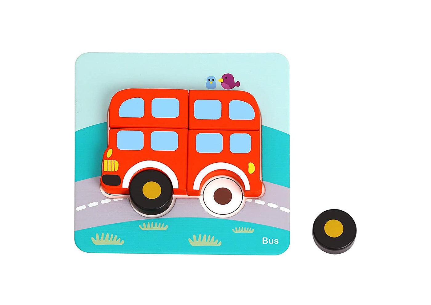 6 In 1 Mini Transportation Puzzle | Tooky Toy