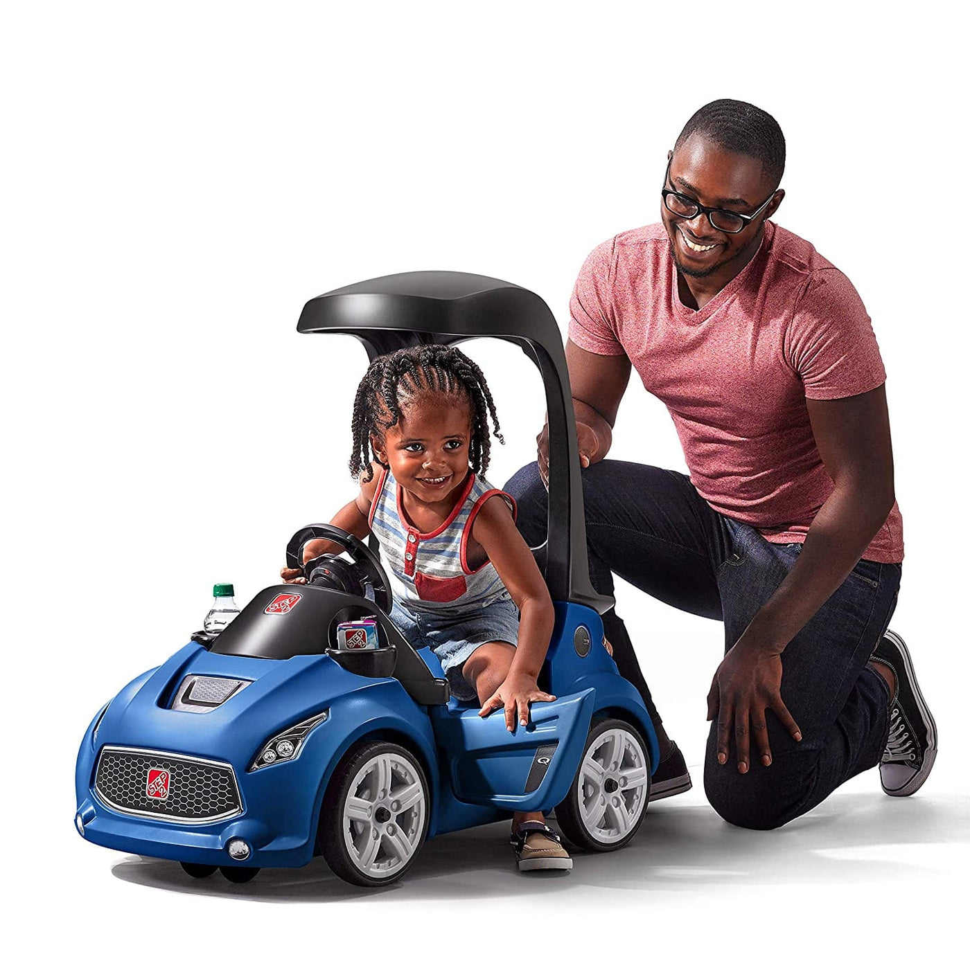 Turbo Coupe Foot to Floor Rideon (Blue) | Step2 by STEP2, USA Toy