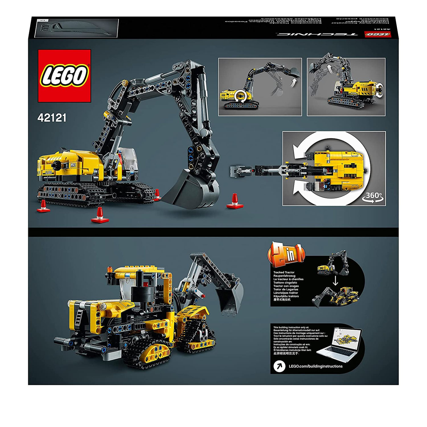 LEGO Technic #42121- Heavy-Duty Excavator