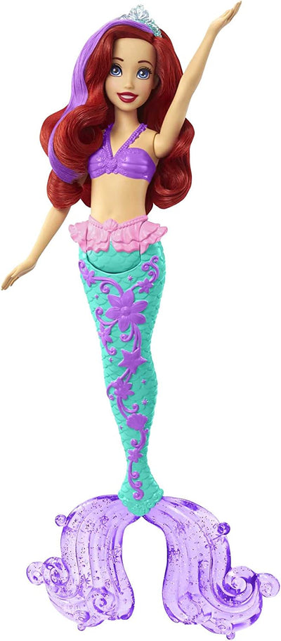 Ariel Mermaid Doll with Colour Changing Hair and Tail Fin | Barbie