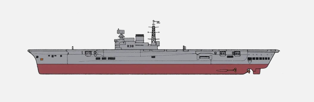 A04201V HMS Victorious Scale Model Kit (1:600) | Airfix