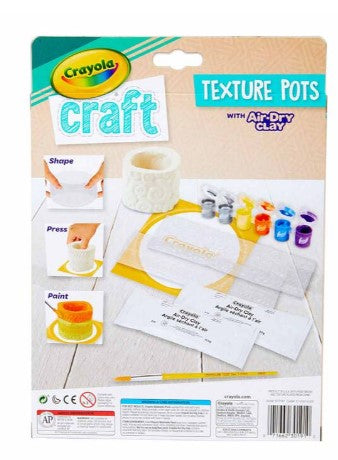 Craft Texture Pots - Craft Kit | Crayola