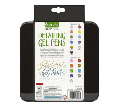 Signature Detailing Gel Pens - 20 Count | Crayola