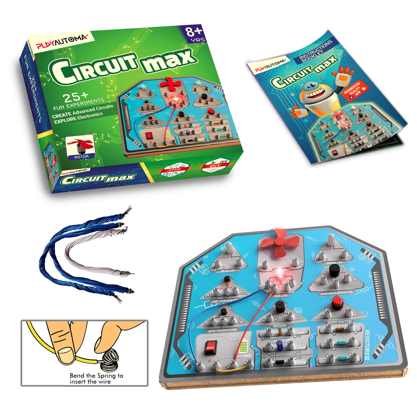 Circuit Max - 25+ Fun Electronics Experiments | Play Automa