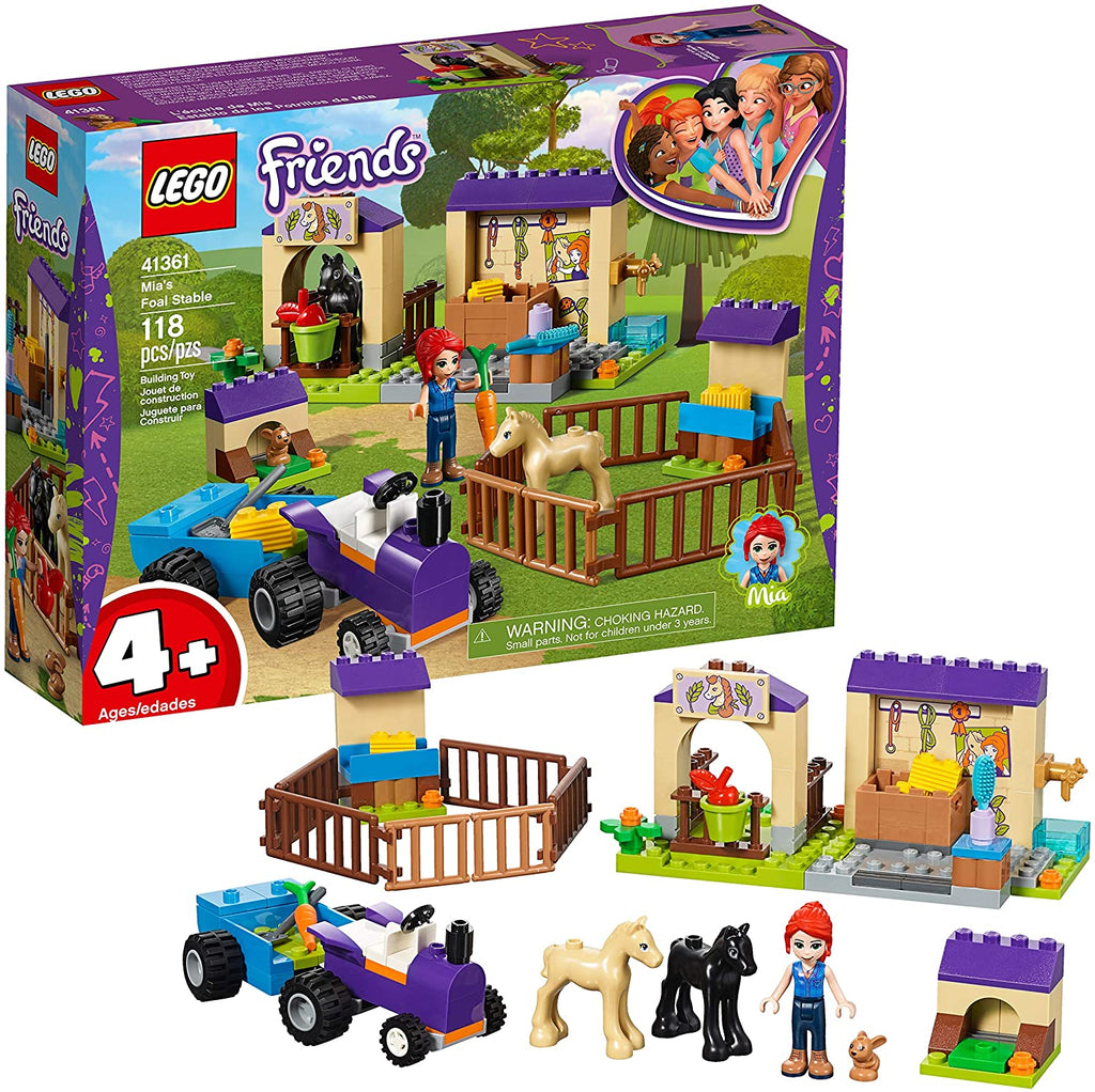 LEGO Friends Mia’s Foal Stable, 41361