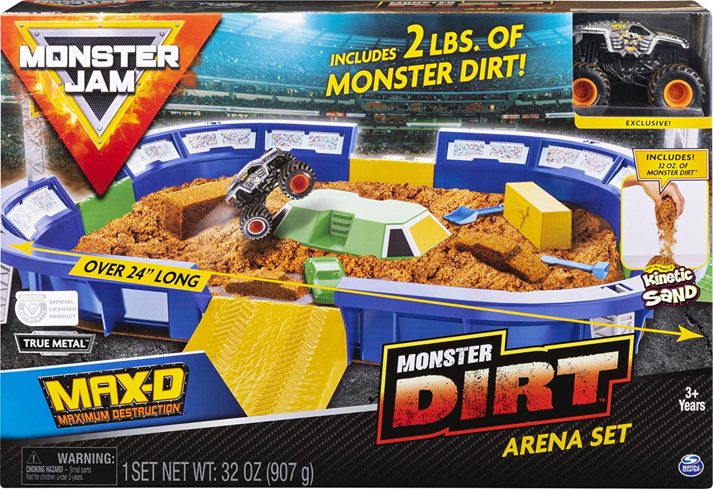 Monster Dirt Arena Set- Max-D | Monster Jam