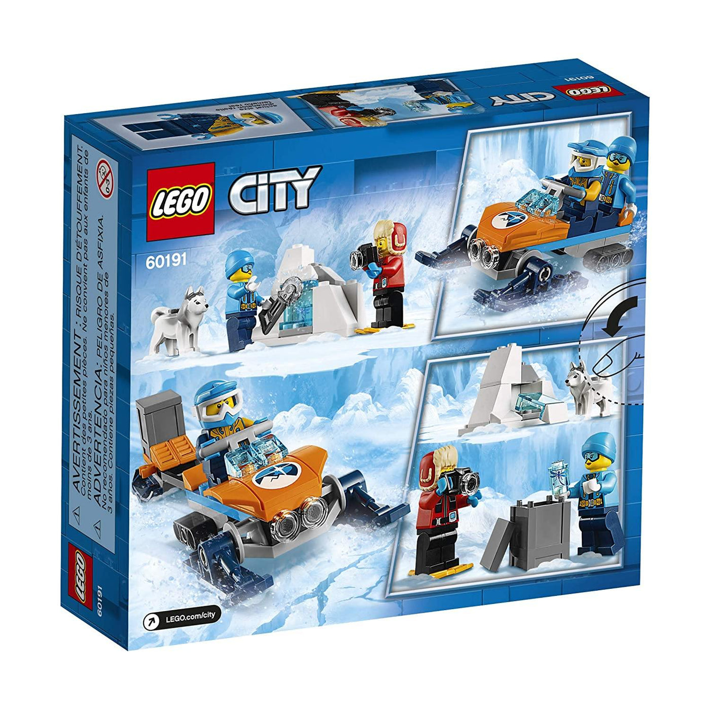 Arctic Exploration Team, 60191 | LEGO® City - Krazy Caterpillar 