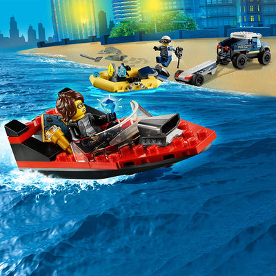 Police Boat Transport, 60272 (Pcs 166) | LEGO® City