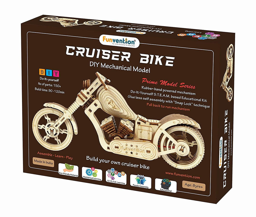 Cruiser Bike - DIY Mechanical Model | Funvention