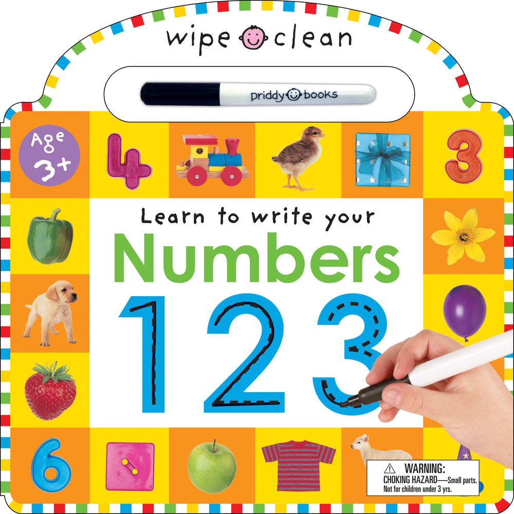 Learn to Write Your Numbers | Wipe Clean | Priddy Books – Krazy Caterpillar