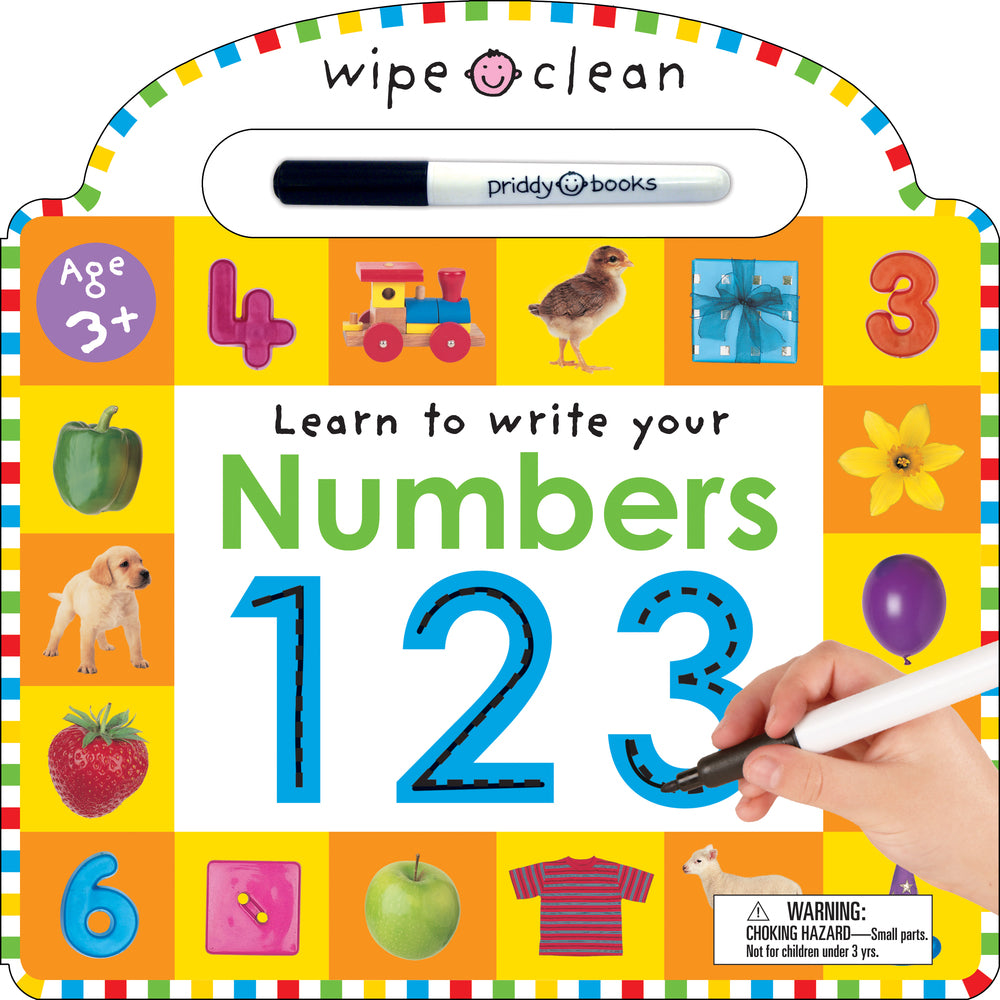 Learn to Write Your Numbers | Wipe Clean | Priddy Books