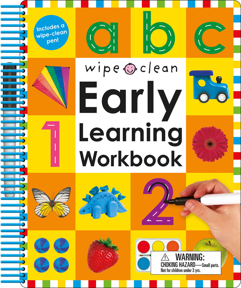 Early Learning Workbook | Wipe Clean with Pen | Priddy