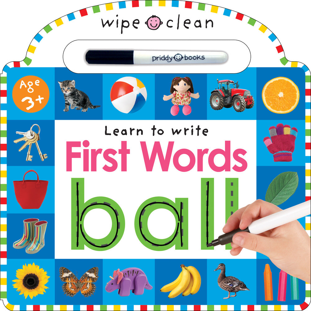 First Words - Learn to Write | Wipe Clean | Priddy Books