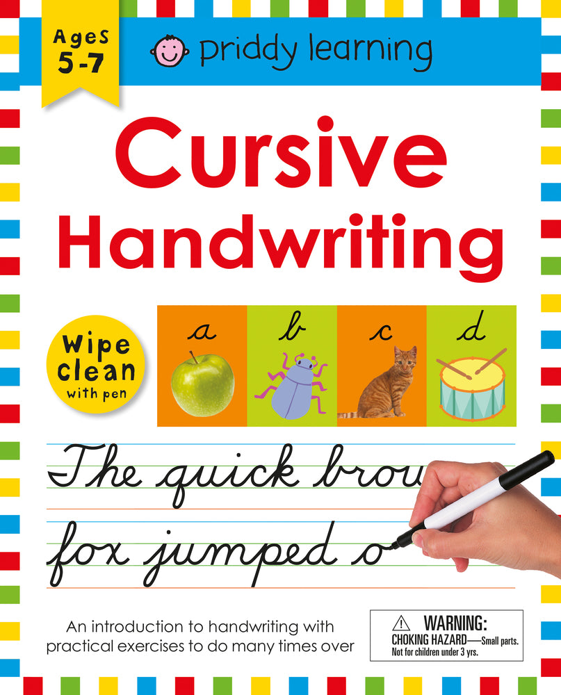 Cursive Handwriting | Wipe Clean with Pen | Priddy Learning