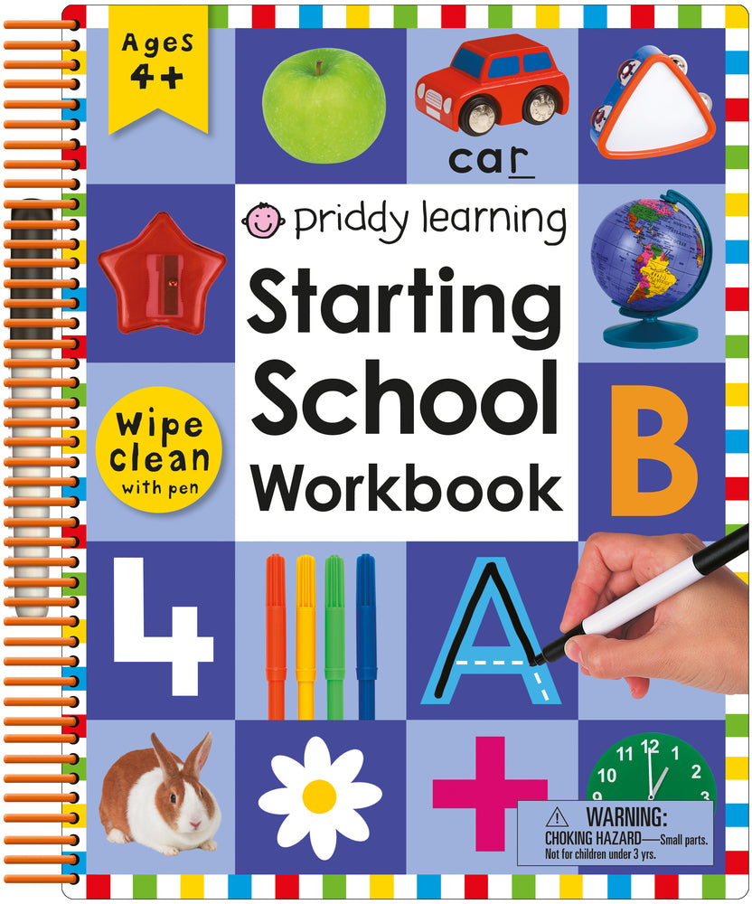Starting School Workbook | Wipe Clean | Priddy Books