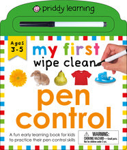 Pen Control | My First Wipe Clean