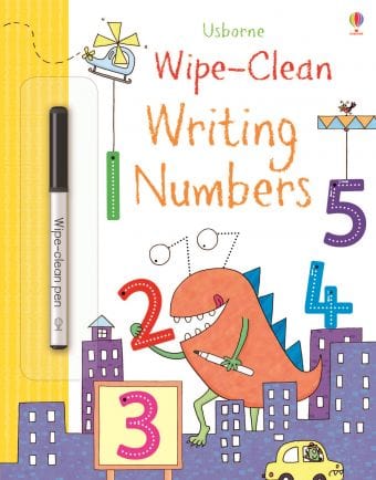 Writing Numbers - Wipe and Clean - Paperback | Usborne by Usborne Books UK Book