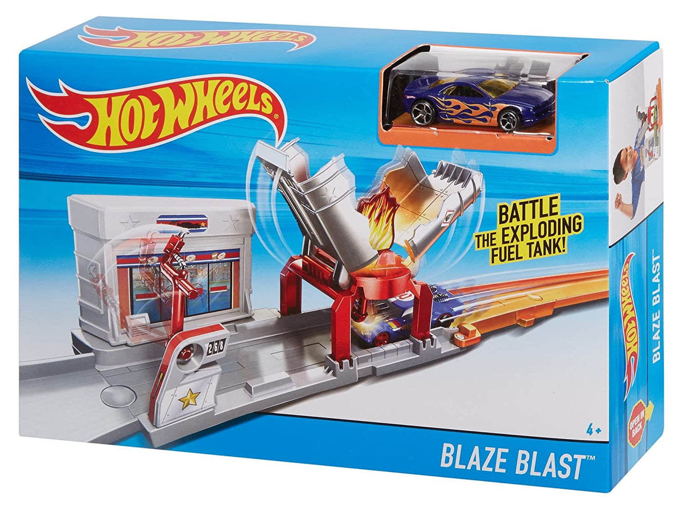 City: Blaze Blast Playset | Hot Wheels®