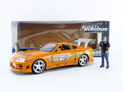 Brian & Toyota Supra- Fast & Furious (1:24 scale) | Jada Toys