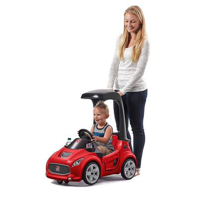 Turbo Coupe Foot to Floor Rideon (Red) | Step2 by STEP2, USA Toy