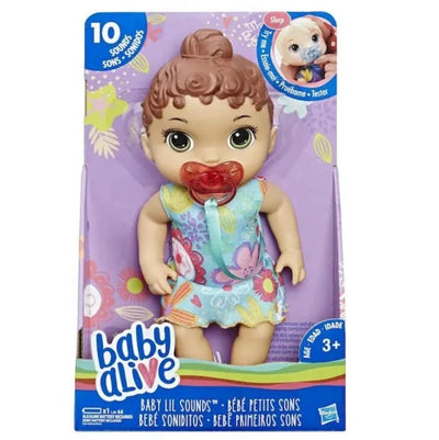 Baby Alive Lil Sounds Brown Hair