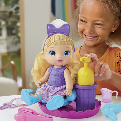 Baby Alive Sudsy Styling Baby Doll Blonde Hair