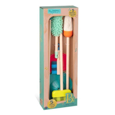 Wooden Cleaning Play Set- Clean 'n' Play | Battat by Battat, Canada Toy