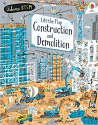 Lift-the-Flap Construction and Demolition - Board book | Usborne