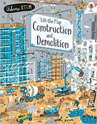 Lift-the-Flap Construction and Demolition Board book - Krazy Caterpillar 