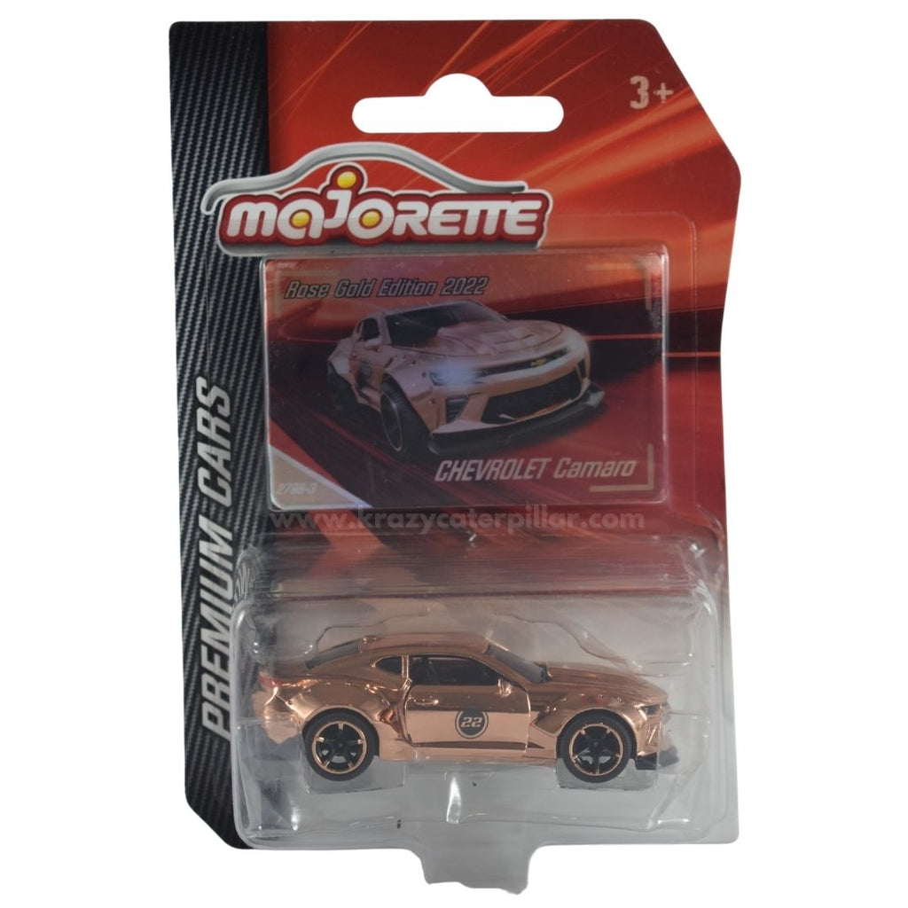 Chevrolet Camaro Rose Gold Edition 2022: Premium Cars - Die-Cast 1:64 | Majorette