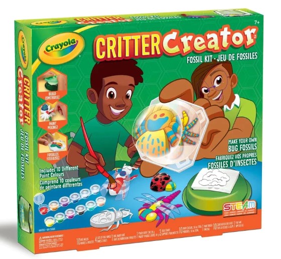 Crayola Critter Creator Fossil Kit – Krazy Caterpillar