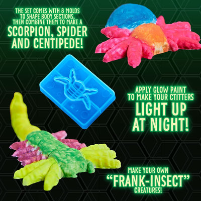 Crayola Critter Creator Glow Bugs Kit
