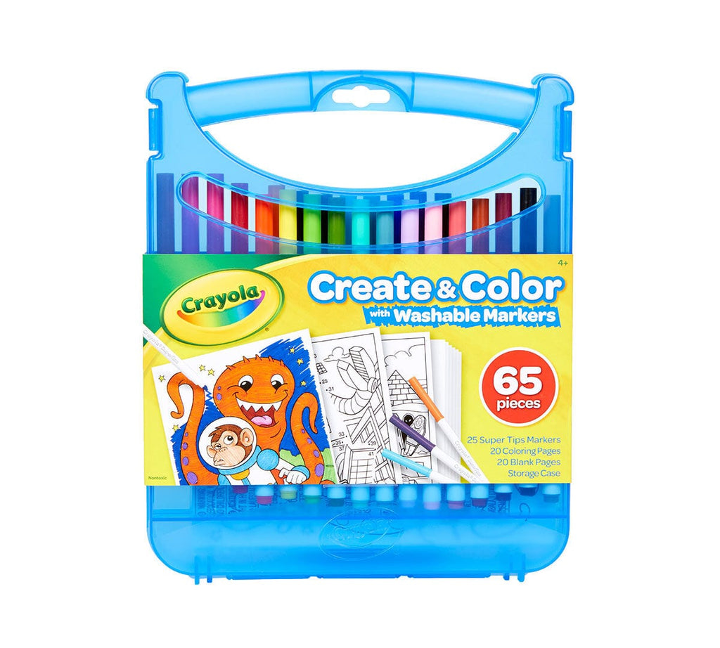 Create and Color with Super Tips Washable Markers | Crayola