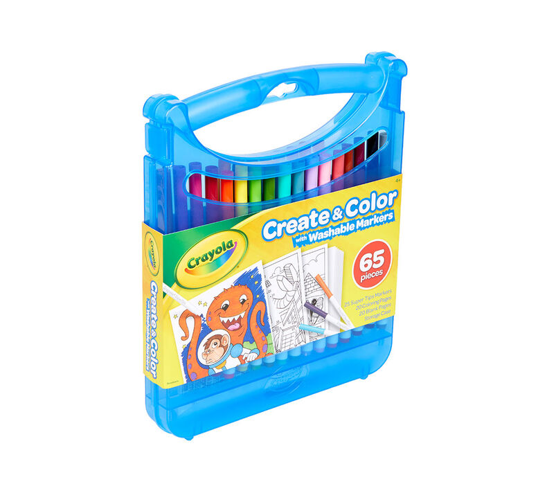 Create and Color with Super Tips Washable Markers | Crayola
