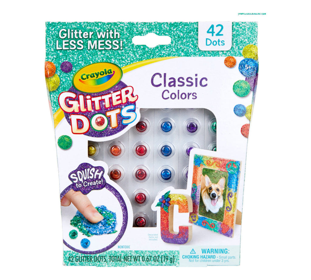 Glitter Dots Refills, 42 Count, Classic Colors | Crayola