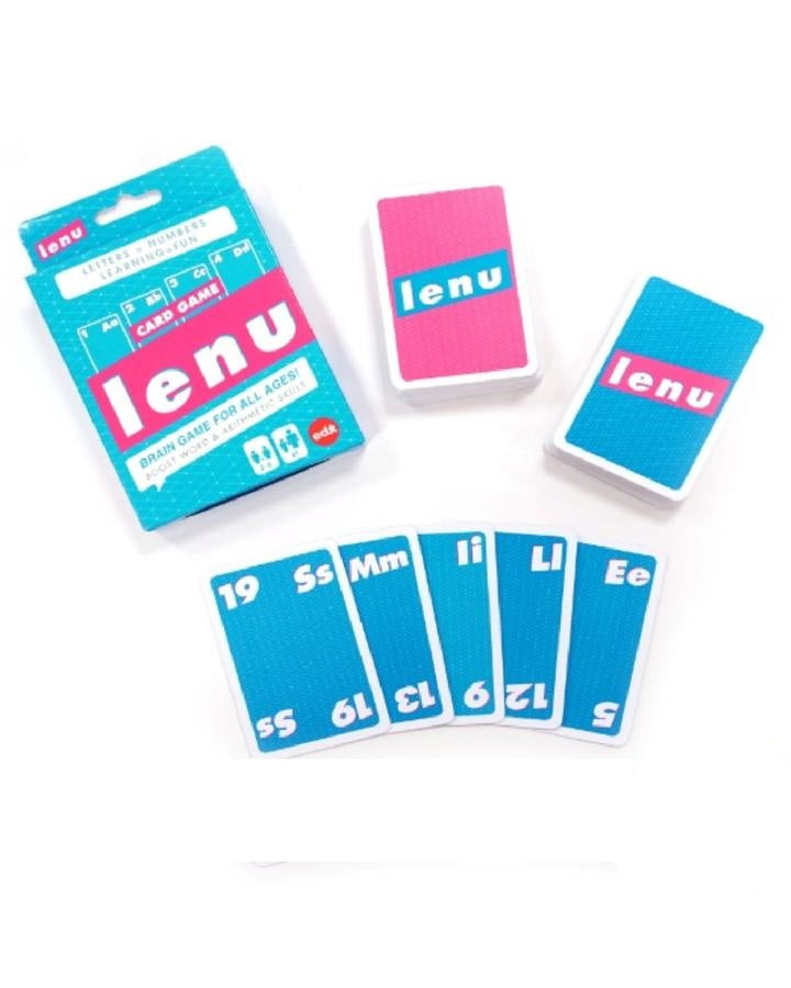 LENU Alphanumeric Card Game | Edx Education