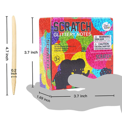 Scratch Glittery Notes | Jar Melo