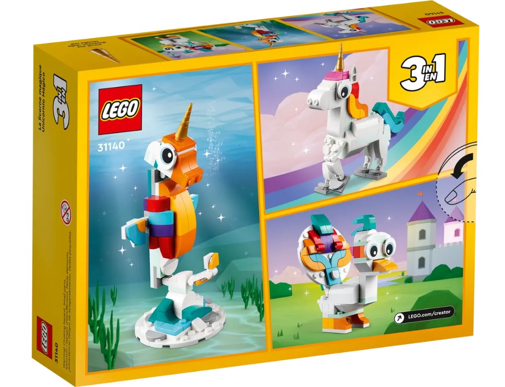 LEGO® Creator 3in1 31140: Magical Unicorn