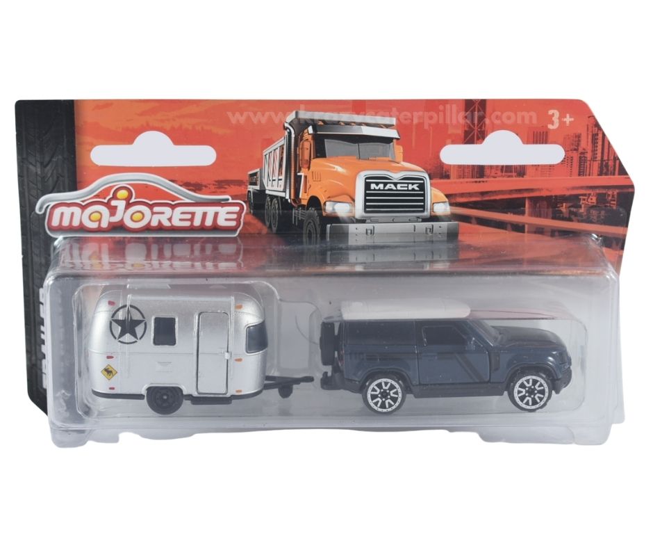 Land Rover Defender 90+Airstream Sport 16 - Trailer | Majorette