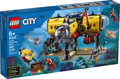 Ocean Exploration Base 60265 (Pcs 497) | LEGO® City