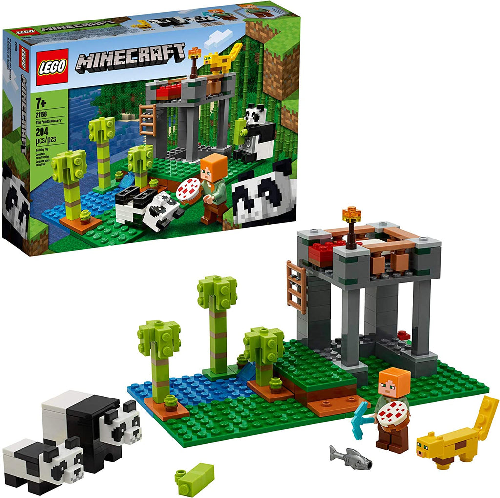 Minecraft The Panda Nursery 21158 (Pcs 204)