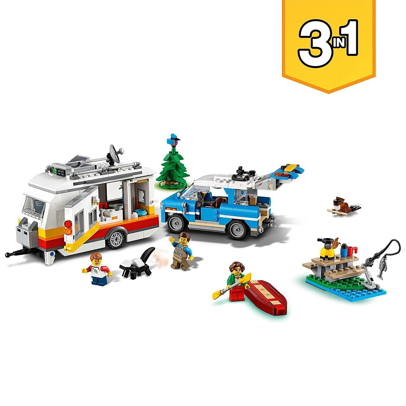 Caravan Family Holiday 31108 - Creator | Lego