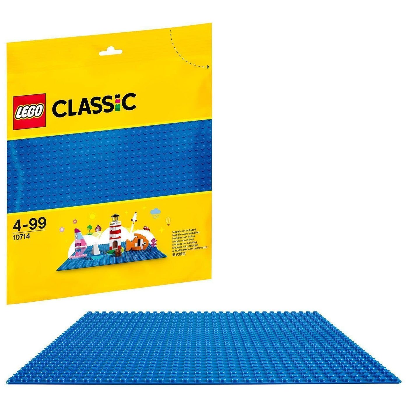 Blue Baseplate 10714 - Classic | Lego