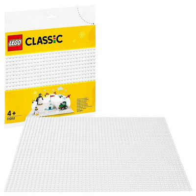 White Baseplate 11010 - Classic | Lego by LEGO, Denmark Toy