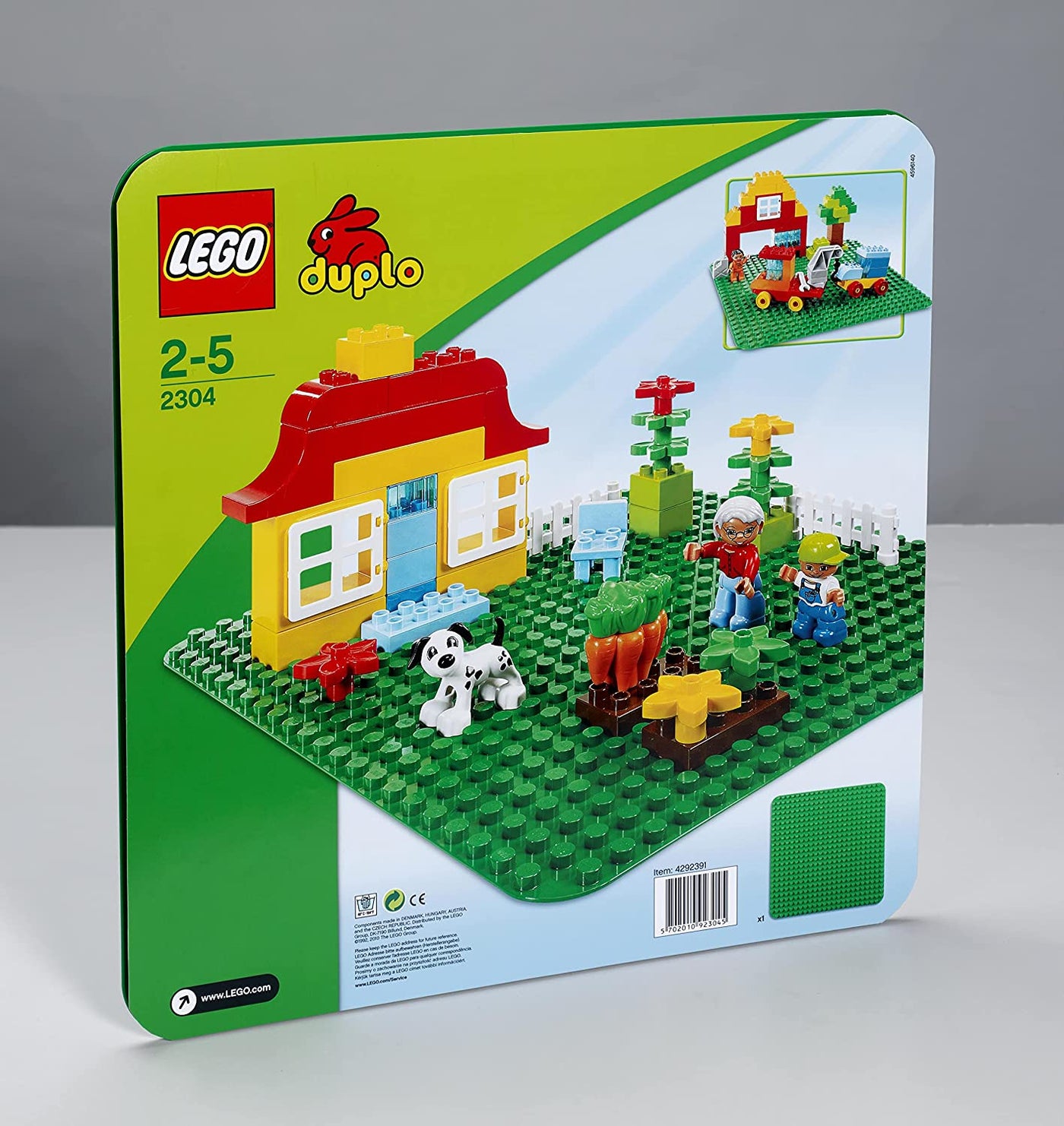 Large Green Building Plate 2304 - DUPLO® | Lego