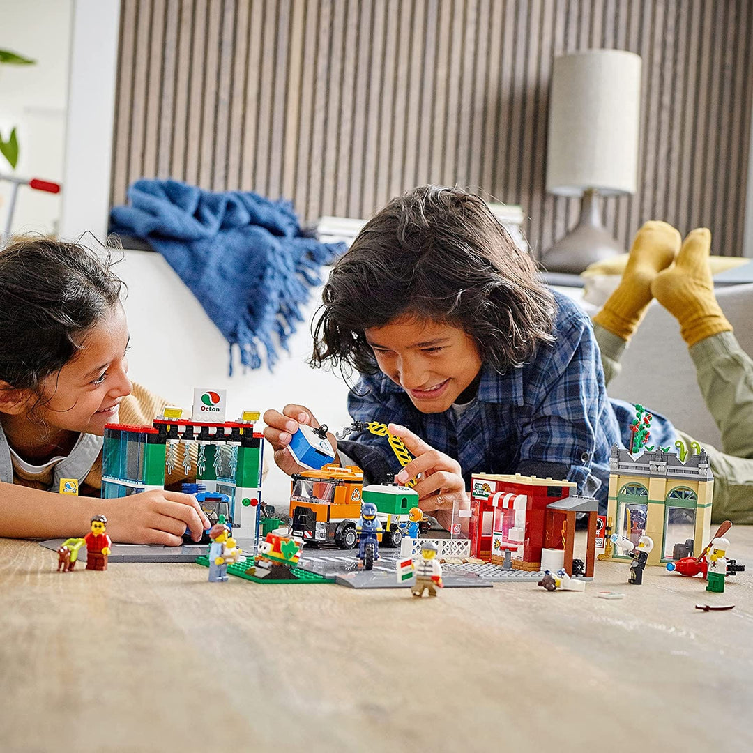 バイイー LEGO City Town Center 60292 Electric Car Landscape Building Kit
