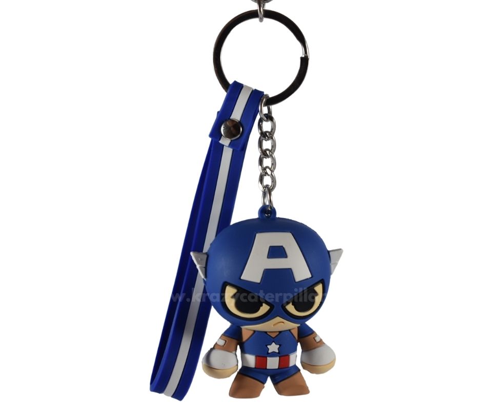 Marvel : Captain America - Drop Glue Keychain | Mesuca